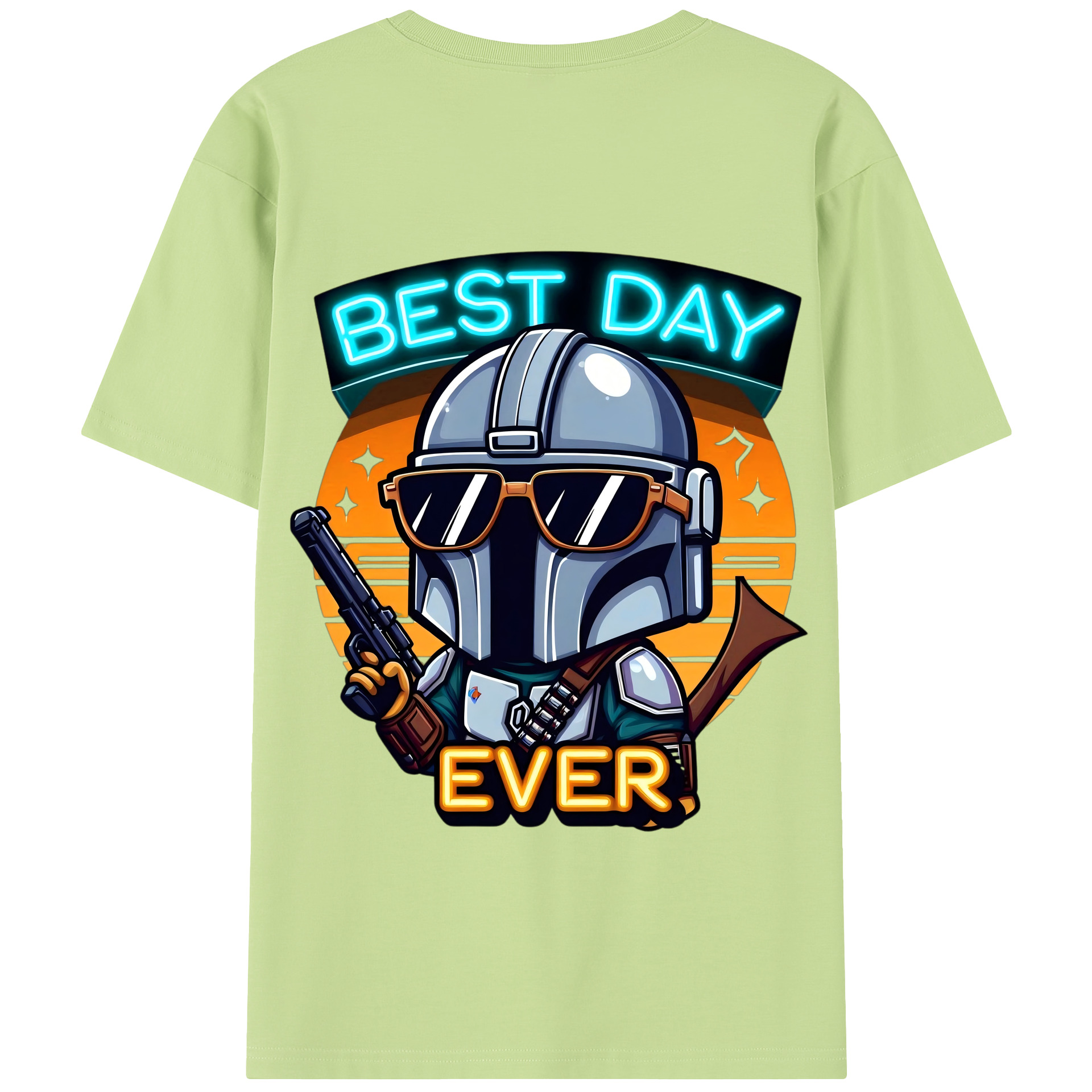 （画像用） スター・ウォーズ Star Wars 綿100％半袖Tシャツ（背面プリント）